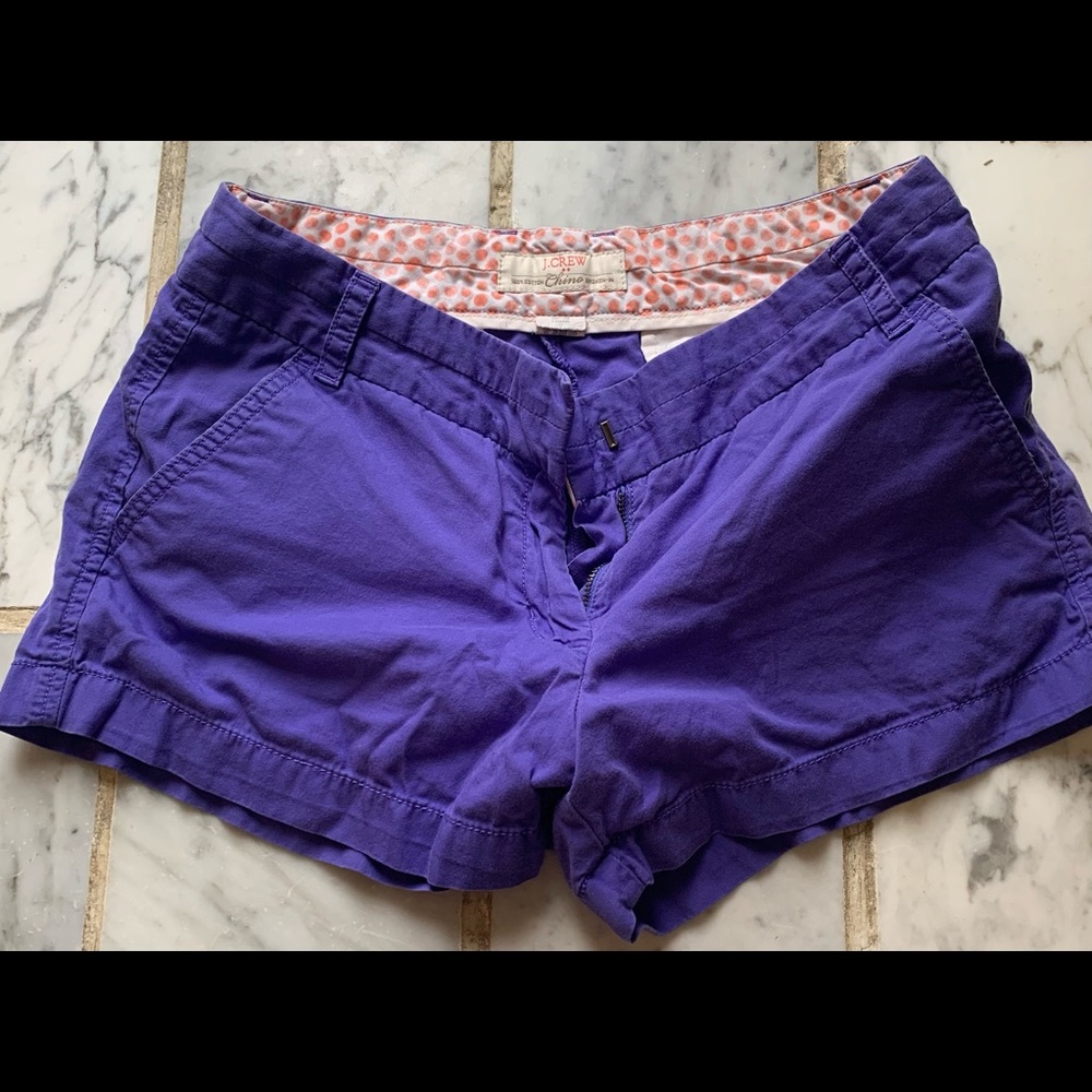 J. Crew 3in chino shorts